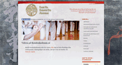 Desktop Screenshot of karateakademin.se